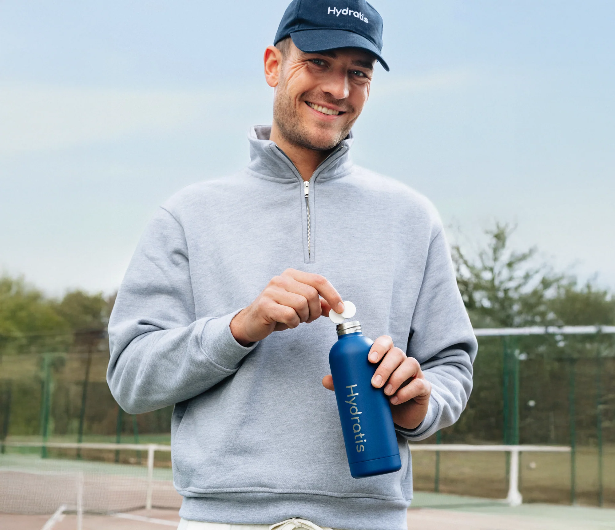 Gourde isotherme Bleue Hydratis - Image 3