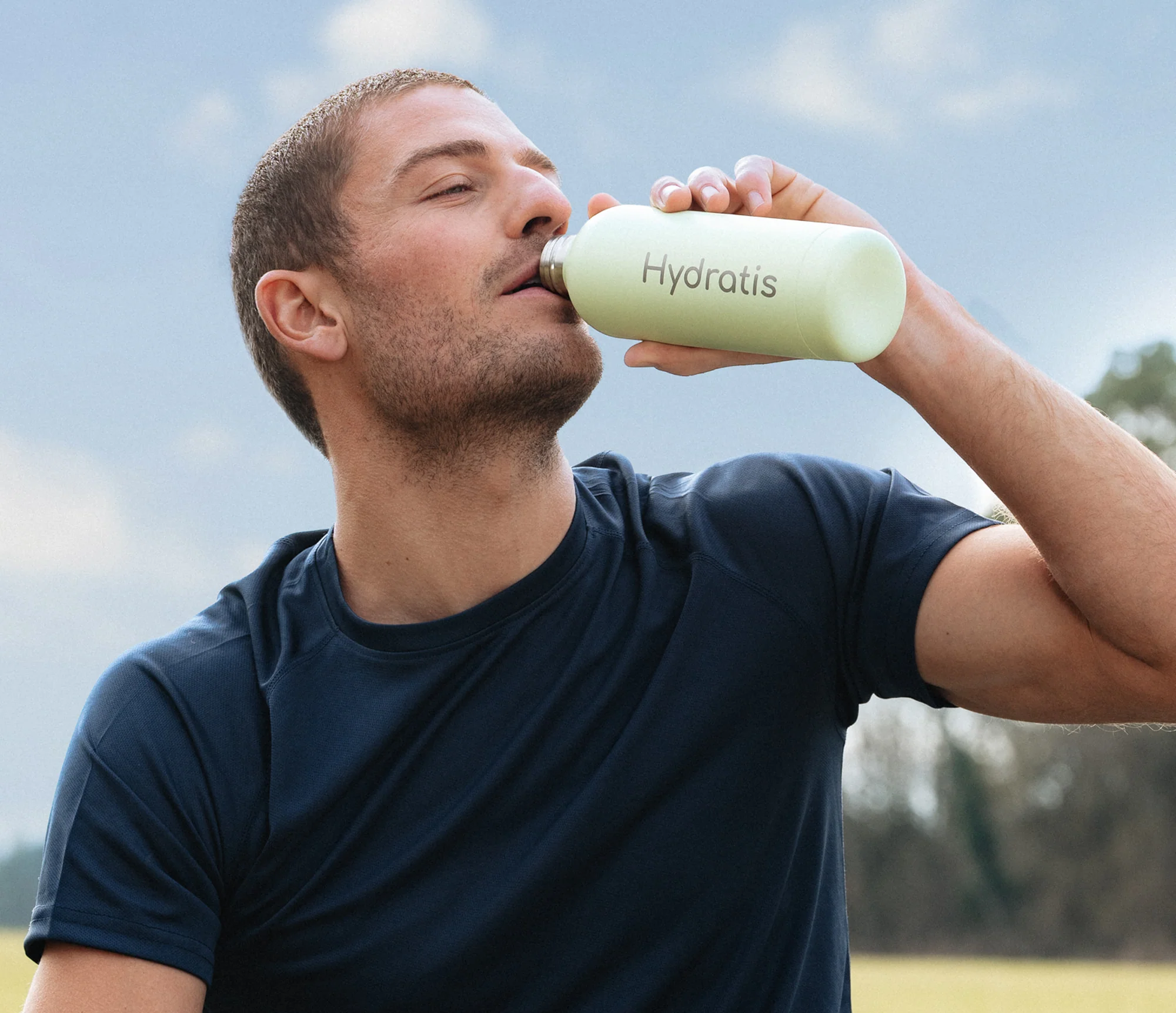 Gourde isotherme Verte Hydratis - Image 3